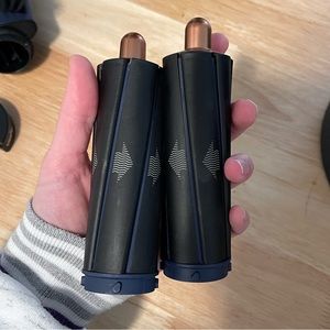 Dyson Airwrap Prussian blue short curling attachments